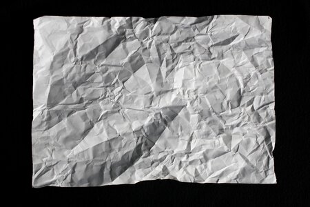 Crinkled paper crumpled crumbled paper
