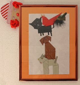 Children picture do it yourself origami