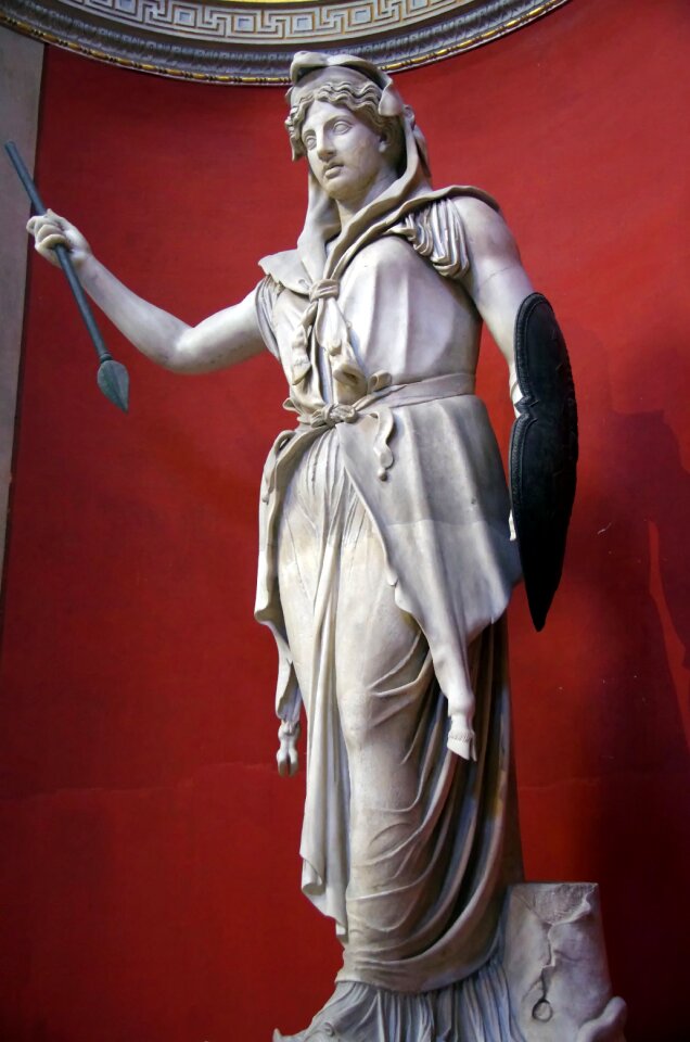 Statue antique marble