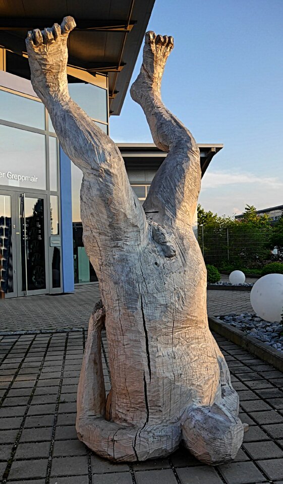 Wood holzfigur sculpture