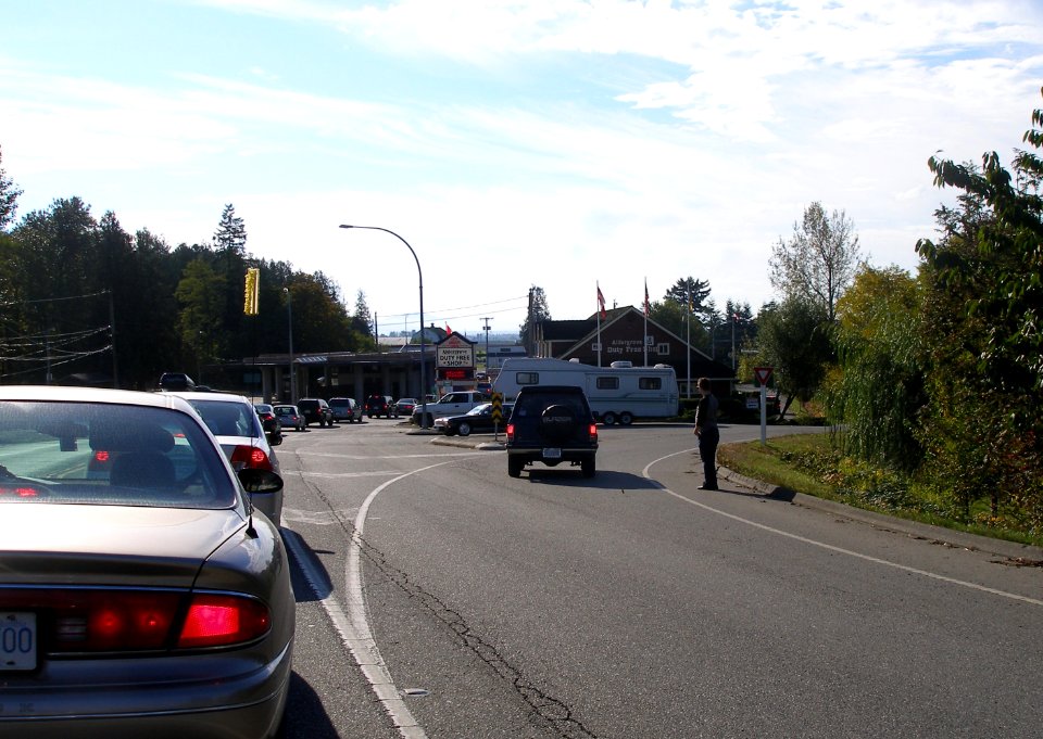 Aldergrove Border Queue