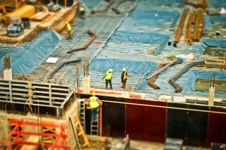 Construction work housebuilding building photo