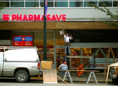 Pharmasave in downtown New West. photo