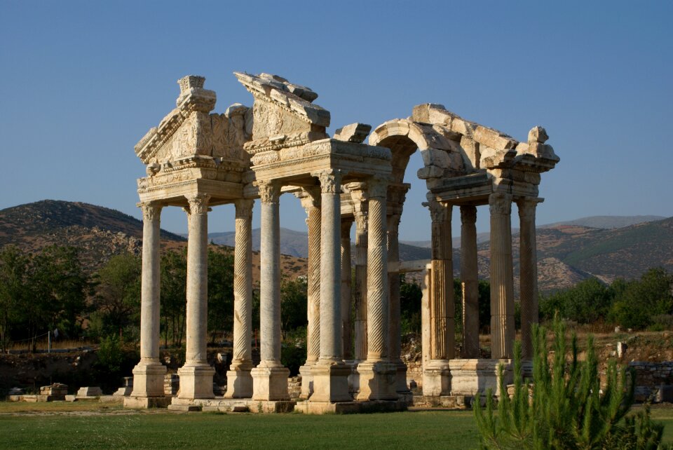 Temple of aphrodite ancient archaeology
