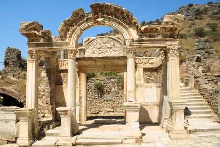 Hadrian temple archaeological