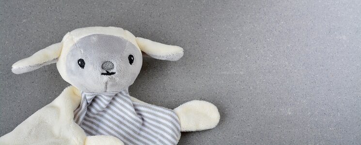 Grey close up fabric