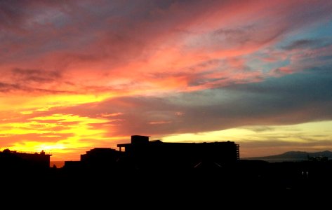 Sunset from the Apt.