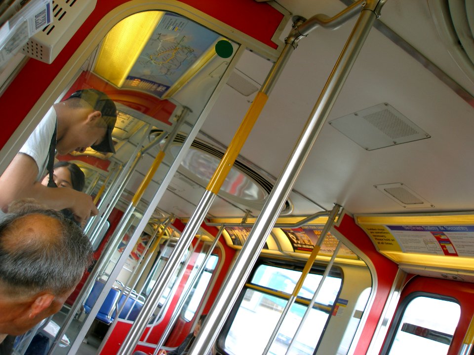 An Old SkyTrain Car