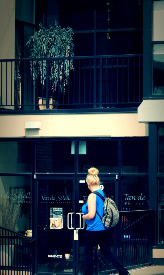 Lady in Blue