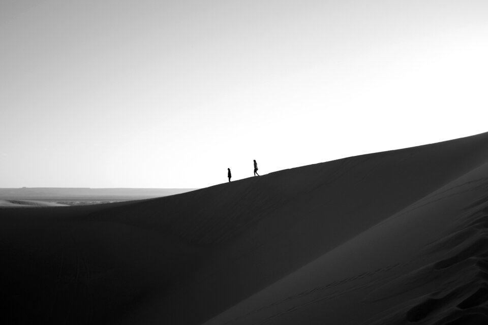 Nature people walking