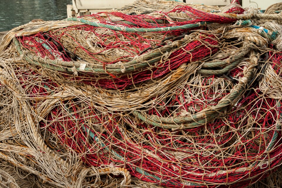 Rope fisherman fishing port