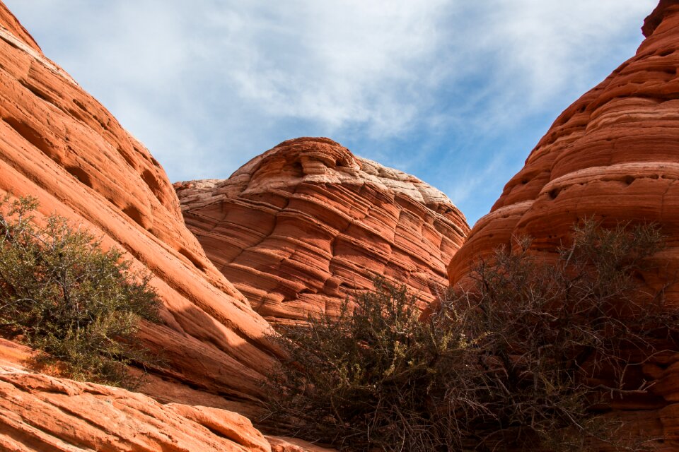 Landscape sky desert landscape