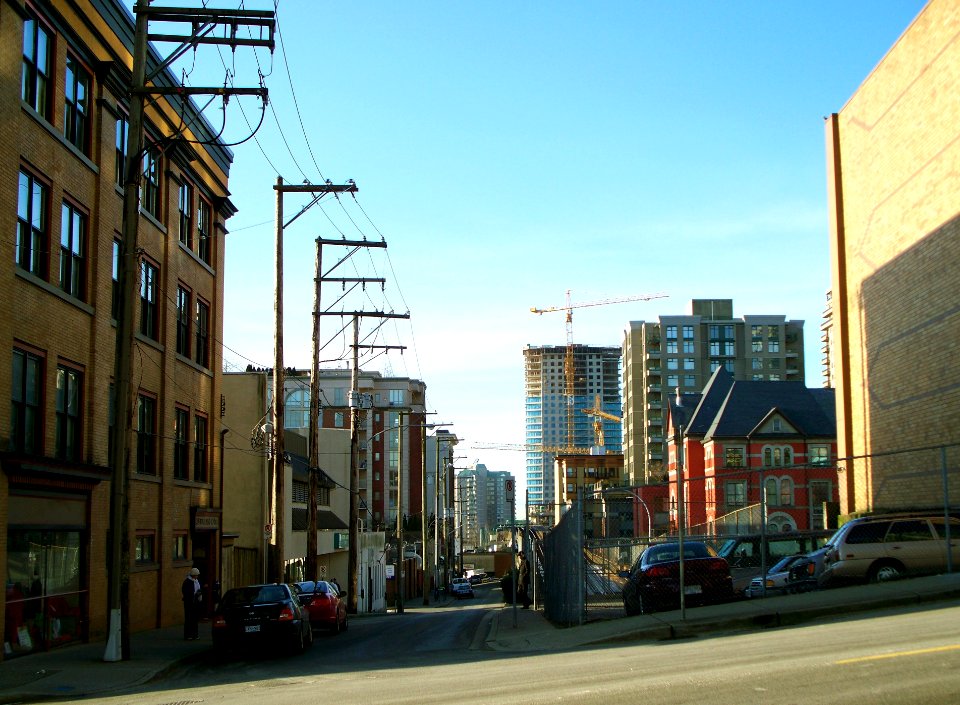 Above the SkyTrain