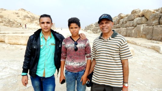 Morning at the Pyramids