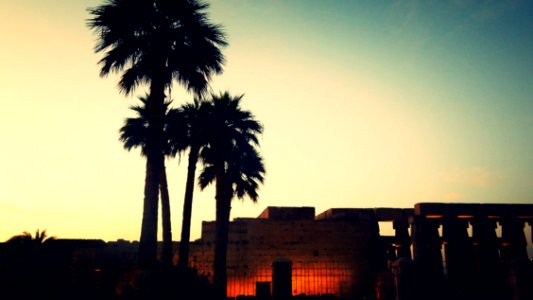 Temple at Dusk