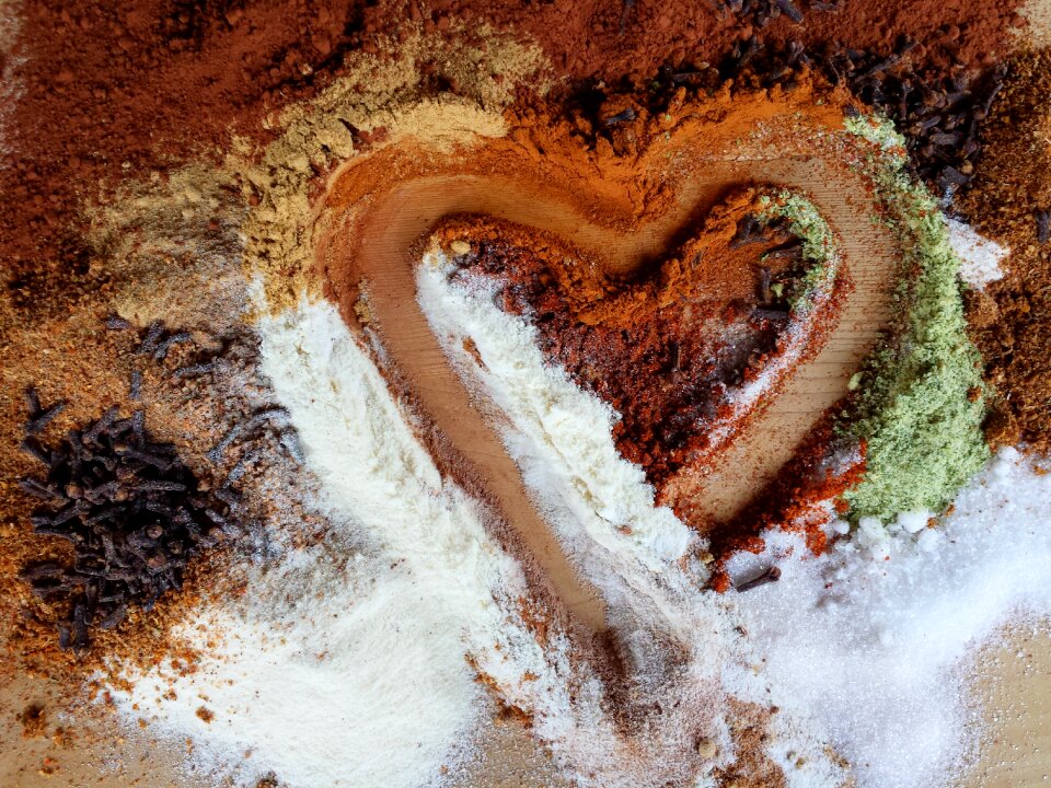Valentine's day cloves spices