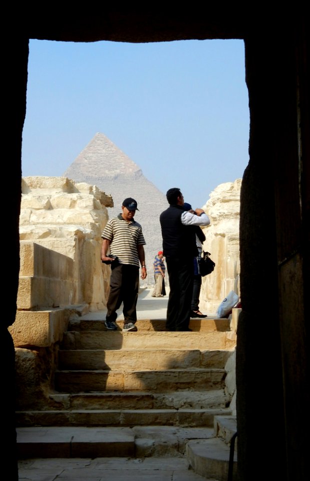 Morning at the Pyramids