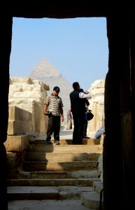 Morning at the Pyramids