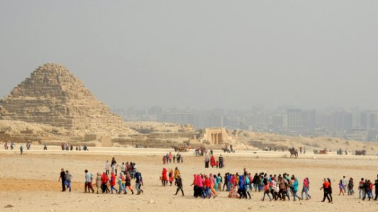 Morning at the Pyramids