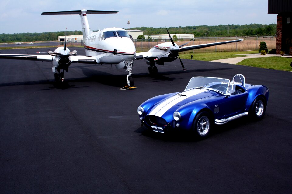 Air strip classic car racing