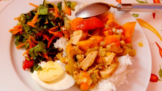 First Lunch in Winter Apt.