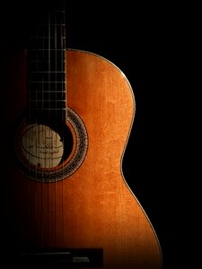 Acoustic guitar strings musical instrument photo