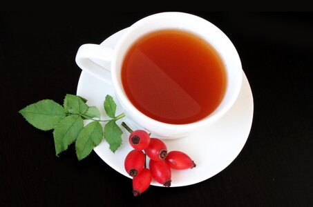 Tea autumn health photo