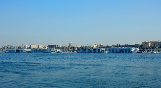 Cruise Ships in Luxor