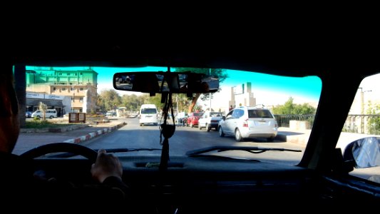 Taxi up the Corniche