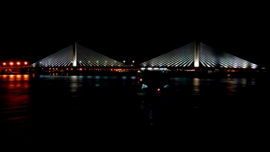 Nile Bridge Near Aswan photo