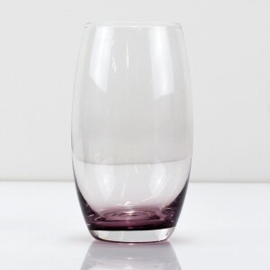 Empty empty glass purple