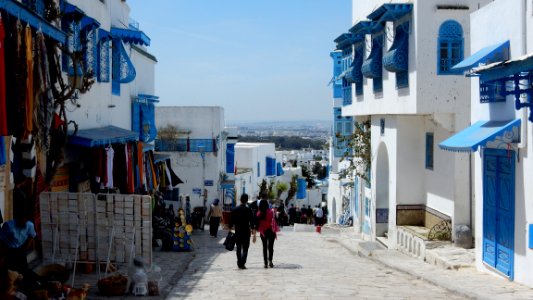Sidi Bou Said by Train