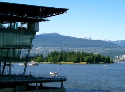 Stanley Park from Waterfront photo