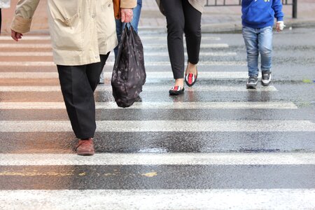 Pedestrian street city