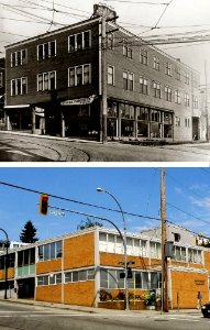 6th and Carnarvon: 1922 and 2008 photo