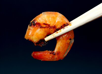 Shrimp prawn grilled photo