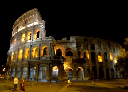The Colosseum at Night 2 photo