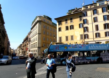 Walking Toward the Trevi 2