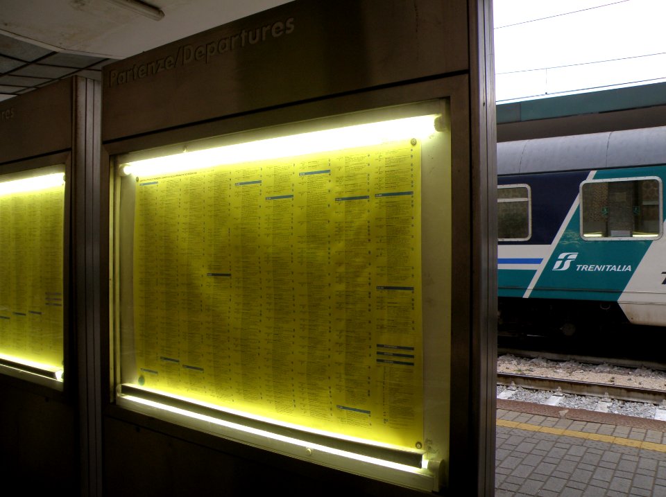 Tranitalia Station Schedule