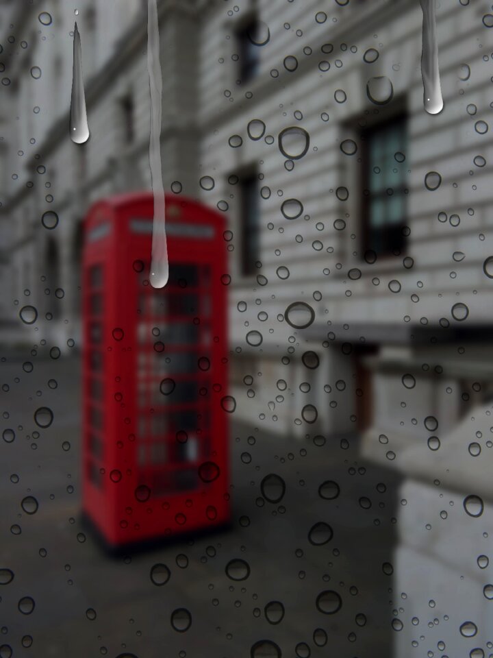 Weather drops of rain raindrop