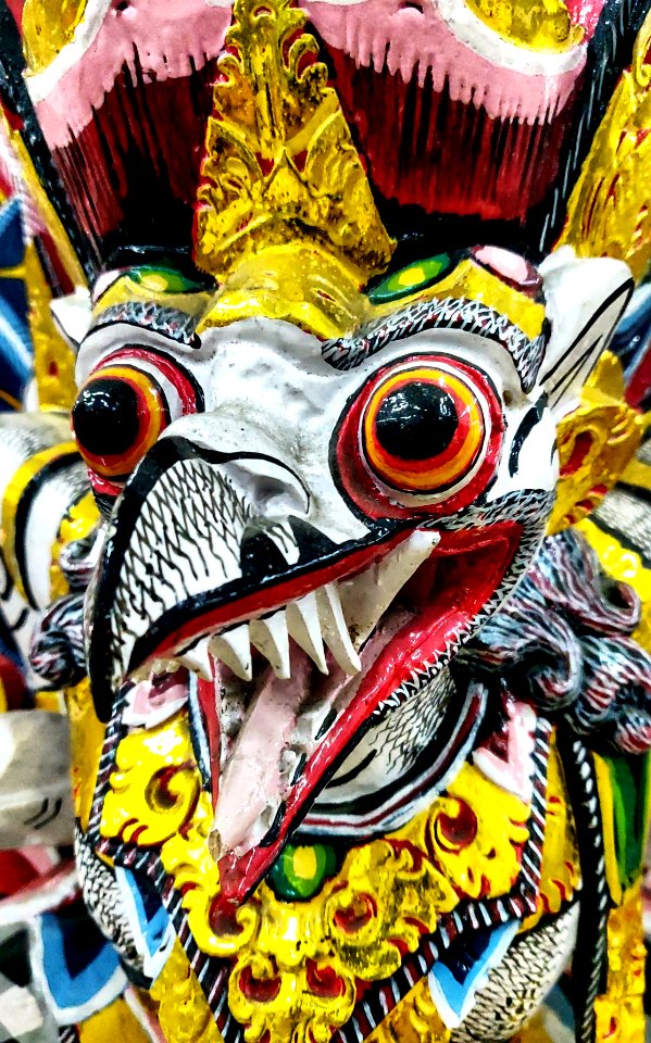 Colourful Garuda