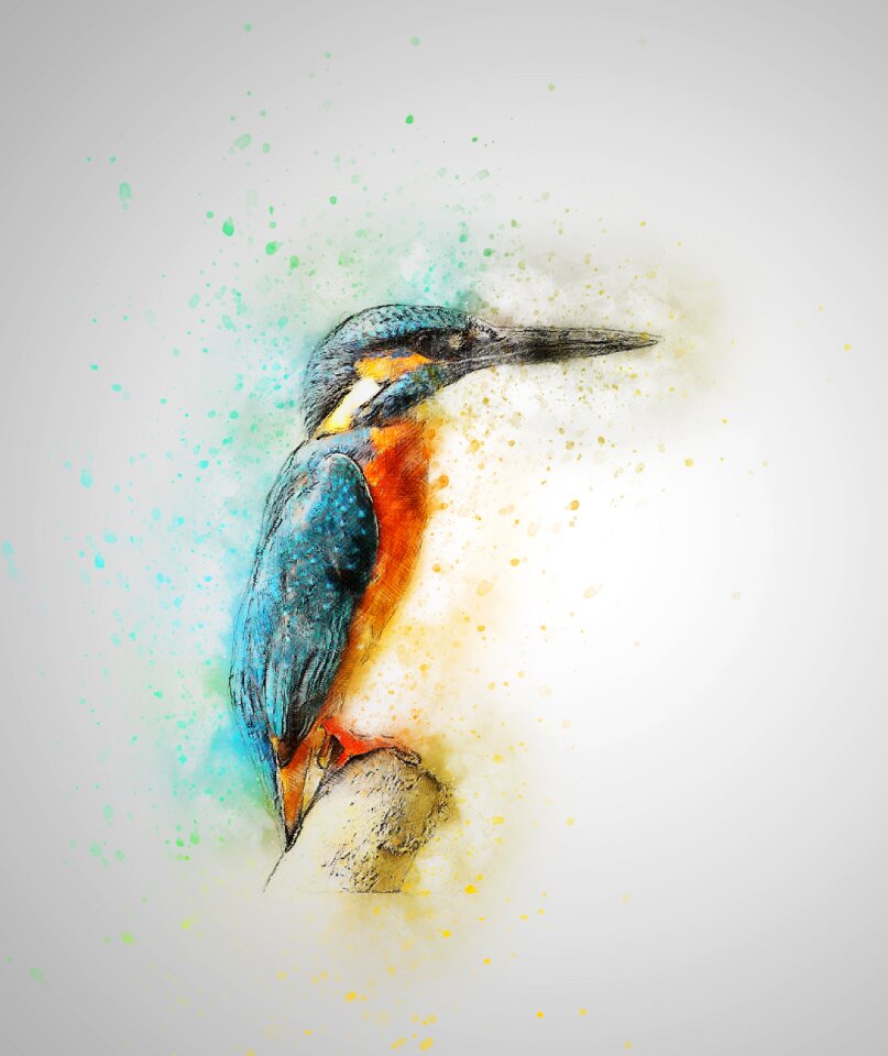 Art abstract nature