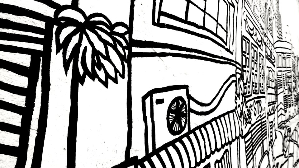 Building Wall Mural
