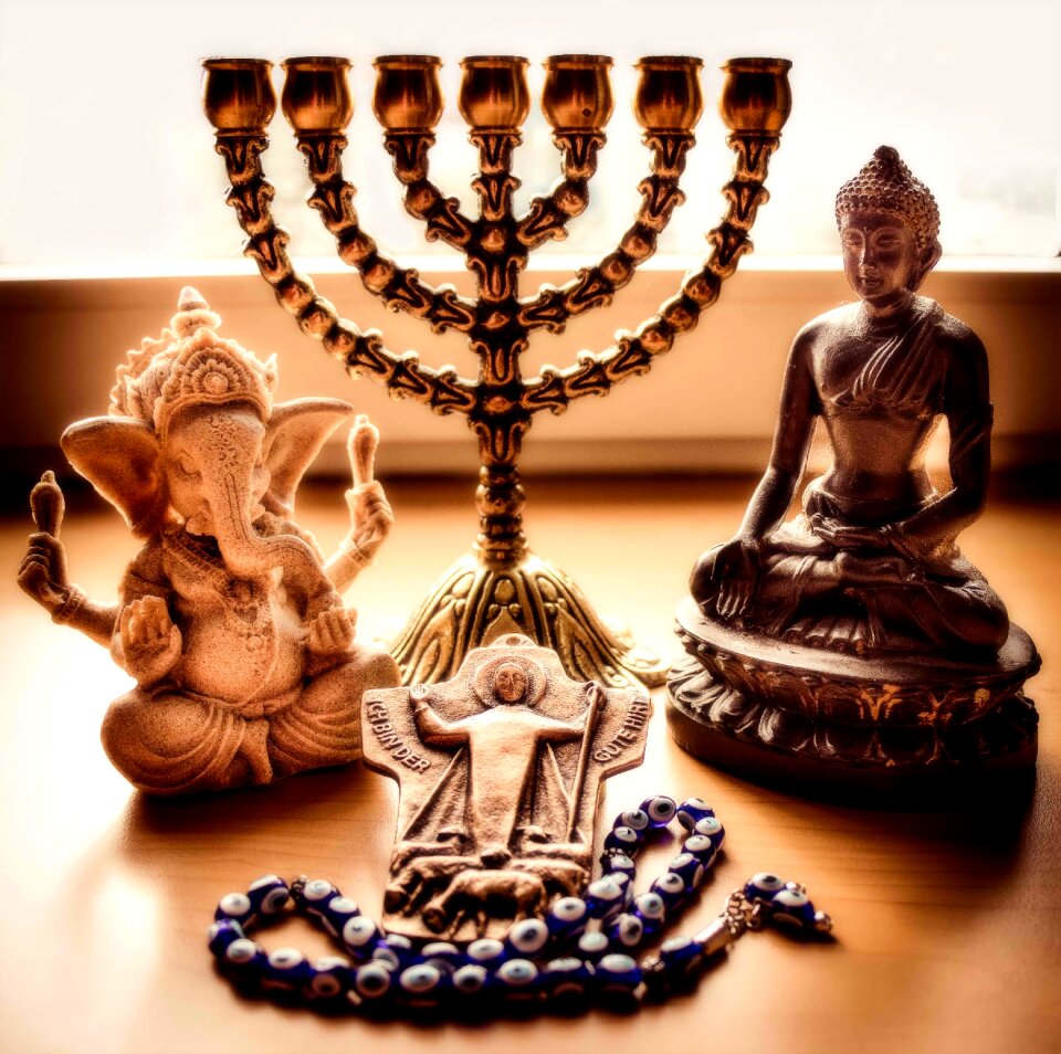 Buddha ganesh cross