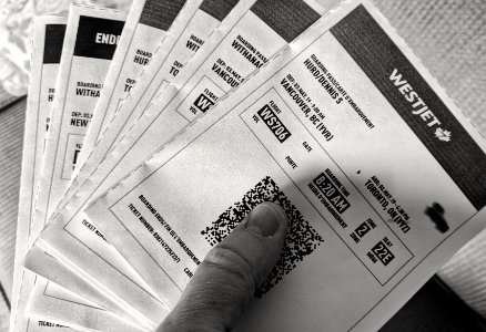 We're Old School. We like holding on to boarding passes.