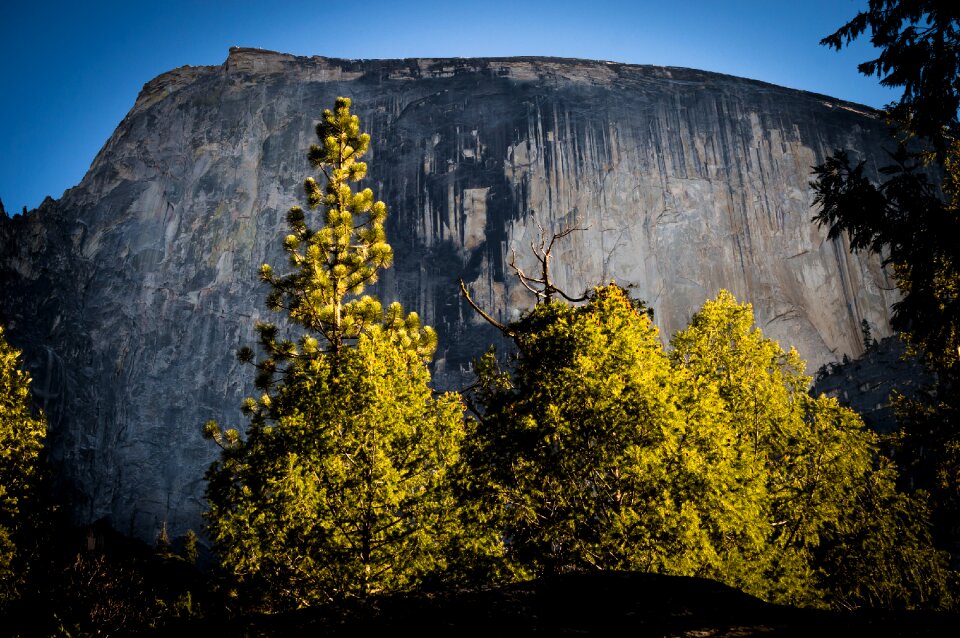Cliff hike rock