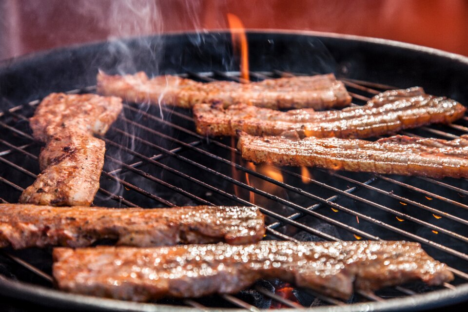 Barbecue grilled meats grilled