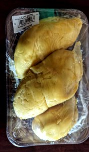 Durian Under Wraps