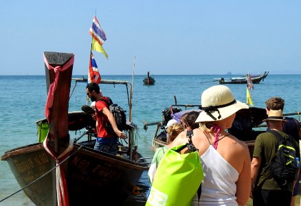 People Boarding