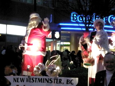 New West Santa Parade 2009 photo